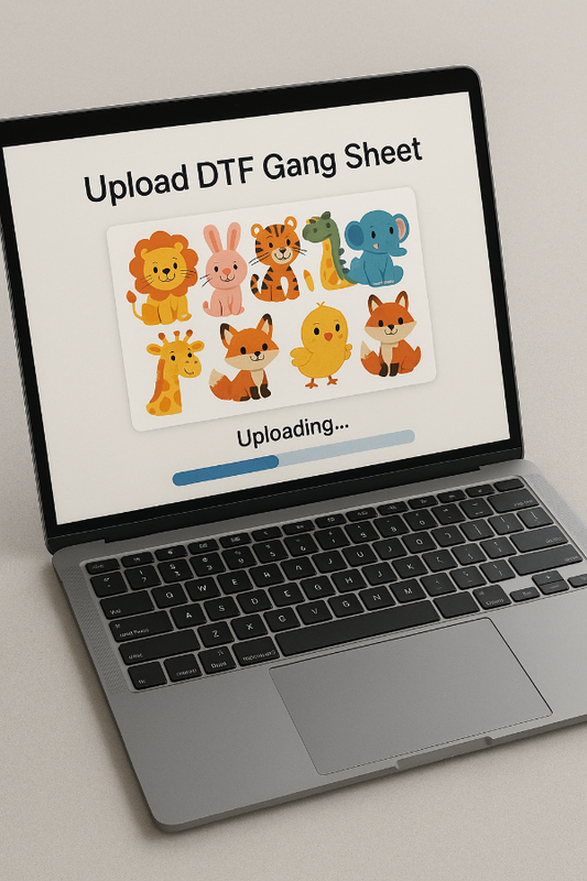 Upload DTF Gang Sheet
